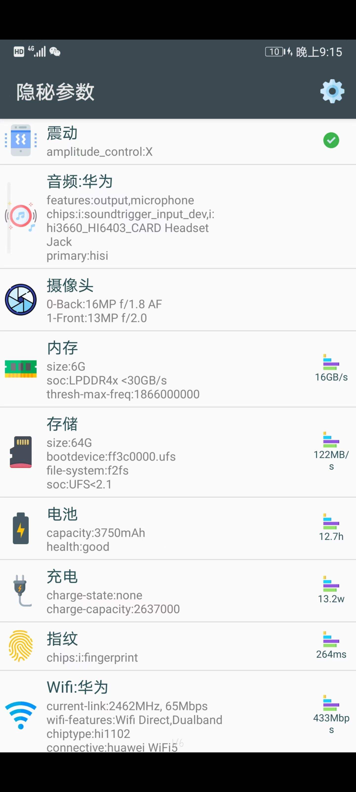 【分享推荐】手机隐秘参数